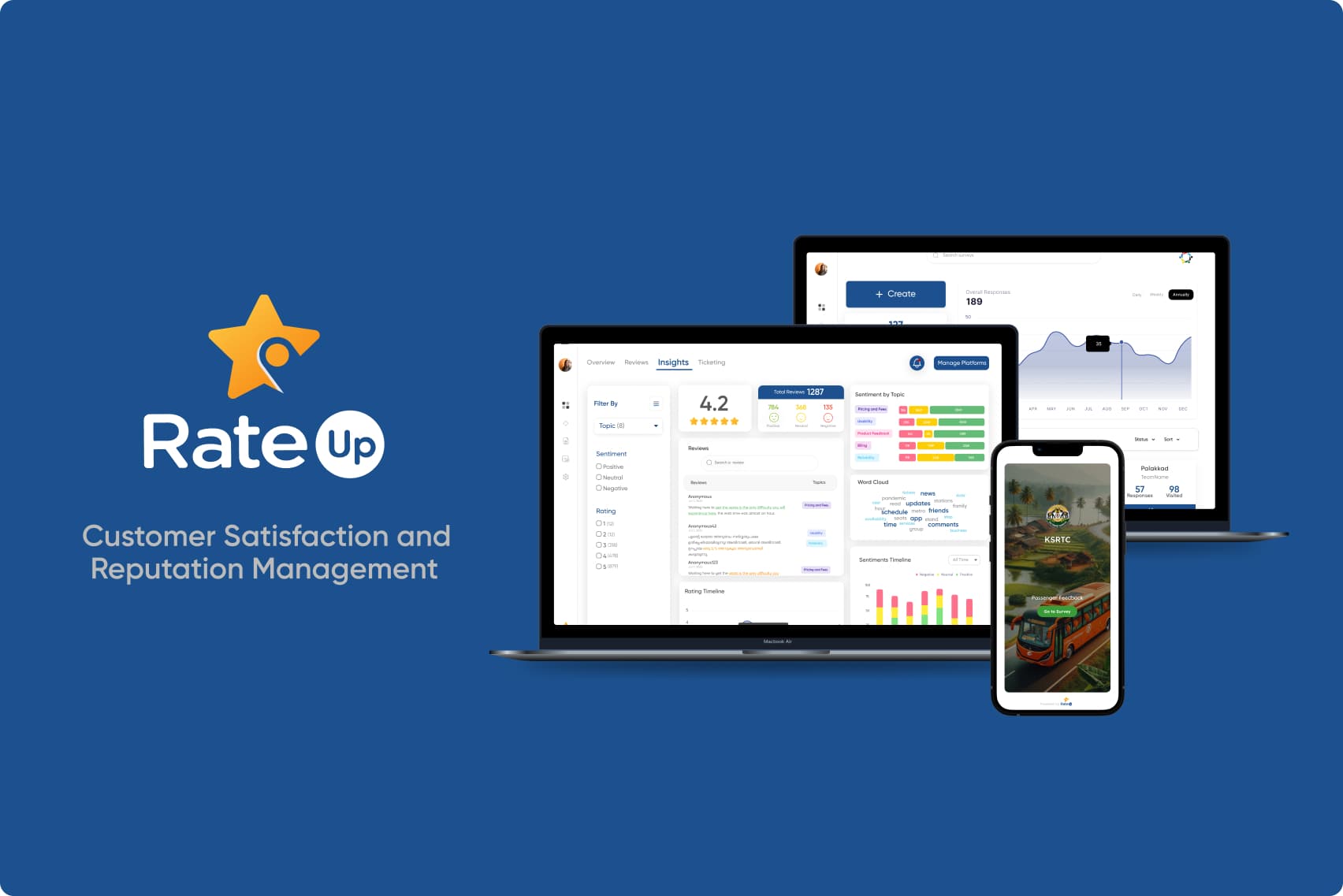 RateUp — Customer Satisfaction & Reputation Management